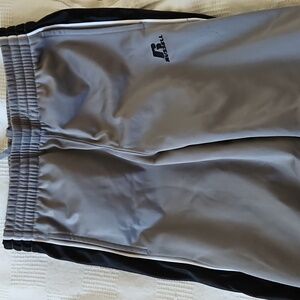 Russell Athletic Gray and Black Joggers